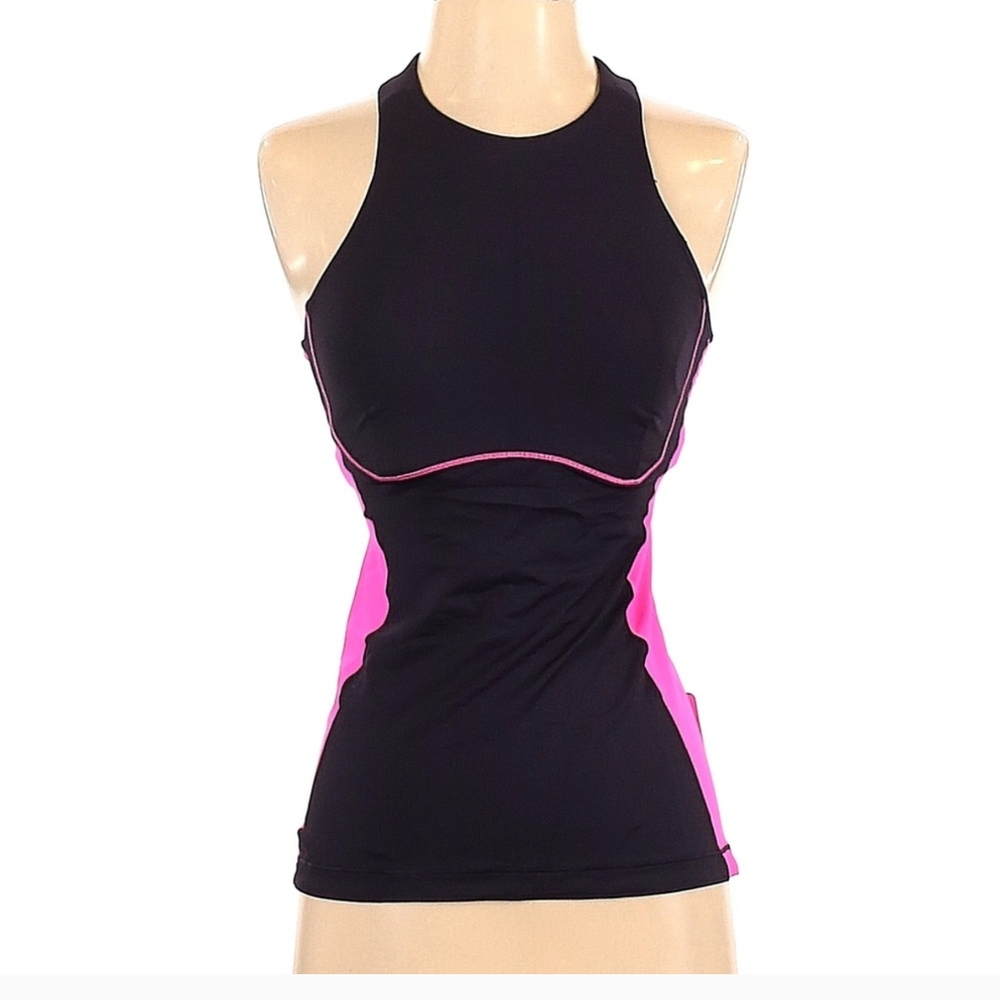 2/$50 lululemon athletica Black and Pink Women's Top